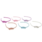 ободок для волос "Лето" две бабочки микс - Фото 2