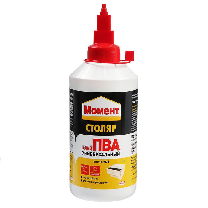 Клей «Момент» Столяр, ПВА, универсальный, 750 г - Фото 1