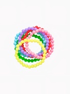 Набор детских браслетов «Выбражулька» бусинки, 6 нитей, цветной - Фото 4