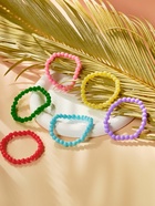 Набор детских браслетов «Выбражулька» бусинки, 6 нитей, цветной - Фото 3