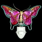 Ночник "Бабочка розовая", 5,5х13х11 см - Фото 1