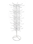 Вертушка, 5 ярусов по 8 крючков, 20×20×61 см, белая - Фото 4
