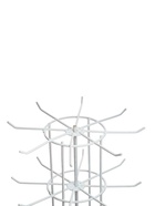 Вертушка, 5 ярусов по 8 крючков, 20×20×61 см, белая - Фото 3
