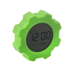 Часы-будильник на магните, зеленый, батарейки не в комплекте - Фото 1