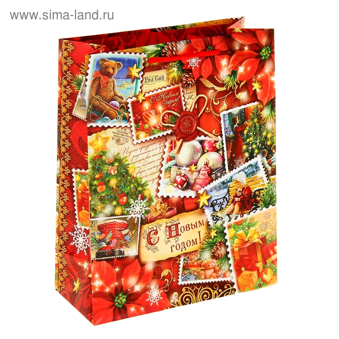 Пакет ламинированный вертикальный «Марки», 18 × 23 см - Фото 1