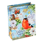 Пакет ламинированный вертикальный «Снегирь», 11 × 14 см - Фото 3