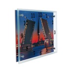 Часы настенные, серия: Город, "Мост", 25х35 см - фото 9821670