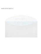 Конверт почтовый Е65 110×220 мм, поле «Кому-куда», без окна, клей, клапан-автомат, 80 г/м² - Фото 2