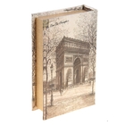 Шкатулка-книга дерево "Триумфальная арка" 21х13х5 см - Фото 3