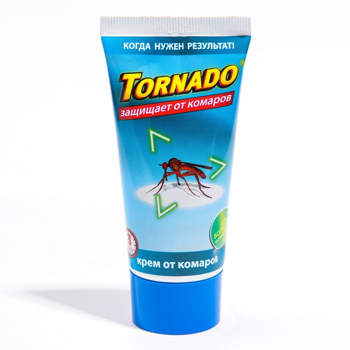 Крем от комаров "Торнадо", туба, 60 мл - Фото 1
