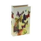 Шкатулка-книга дерево "Порхание бабочек" 21х13х5 см - Фото 1