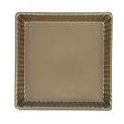 Форма для выпечки Доляна «Рифлёный квадрат. Доротея», 21×3 см, антипригарное покрытие - Фото 2