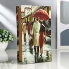 Сейф-книга дерево "Прогулка под дождём" 21х13х5 см - Фото 2