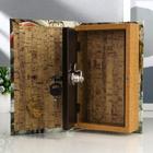 Сейф-книга дерево "Прогулка под дождём" 21х13х5 см - Фото 5