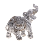Сувенир "Слон серебряный" 13,5х5х13 см - Фото 2