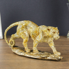 Сувенир "Пантера золотая" 27х7х13,5 см - Фото 1