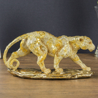 Сувенир "Пантера золотая" 27х7х13,5 см - Фото 5