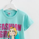 Футболка для девочки Collorista "Fashion Girl", рост 158-164 см (40), 13-14 лет - Фото 2