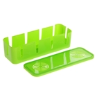 Короб для проводов, 28*10,5*8 см,зеленый - Фото 2