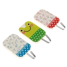 Крючки самоклеящиеся «Васильки», 3 шт, цвет МИКС - Фото 1