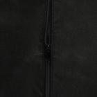 Чехол для одежды зимний, 140×60×10 см, спанбонд, цвет чёрный - Фото 3