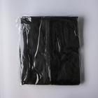 Чехол для одежды зимний, 140×60×10 см, спанбонд, цвет чёрный - Фото 5