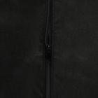 Чехол для одежды зимний, 120×60×10 см, спанбонд, цвет чёрный - Фото 3