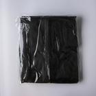 Чехол для одежды зимний, 120×60×10 см, спанбонд, цвет чёрный - Фото 5