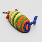 Мышь-погремушка махровая, 7 см, микс цветов - фото 8252067