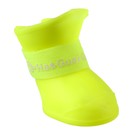 Сапоги резиновые для животных «Вездеход», набор 4 шт., р-р S (подошва 4×3 см), жёлтые - Фото 11