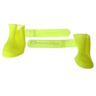 Сапоги резиновые для животных «Вездеход», набор 4 шт., р-р S (подошва 4×3 см), жёлтые - Фото 3