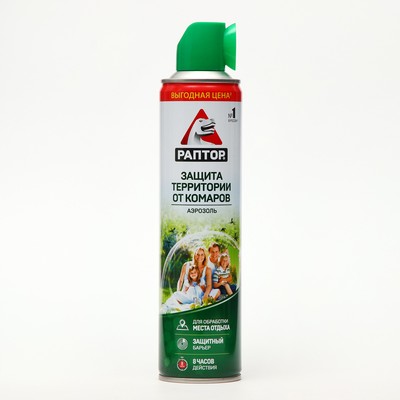 Аэрозоль Репеллент «Раптор», от комаров, 400 мл