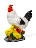 Садовая фигура из полистоуна «Курица с цыплятами», 33×17×25 см 1126900 - фото 319850661