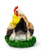 Садовая фигура из полистоуна «Курица Наседка», 27×20×22 см - Фото 7