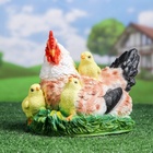 Садовая фигура из полистоуна «Курица Наседка», 27×20×22 см - Фото 10