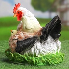 Садовая фигура из полистоуна «Курица Наседка», 27×20×22 см - Фото 13