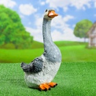 Садовая фигура из полистоуна «Гусь с длинной шеей», 46×27×16 см - Фото 10