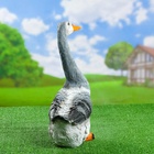 Садовая фигура из полистоуна «Гусь с длинной шеей», 46×27×16 см - Фото 12
