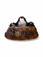 Садовая фигура из полистоуна «Крот из норки», 18×18×12 см - фото 64511738