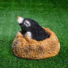 Садовая фигура из полистоуна «Крот из норки», 18×18×12 см - Фото 10