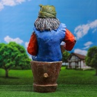 Садовая фигура из полистоуна «Баба Яга на ступе с кошкой», 74×36×40 см, МИКС - Фото 8