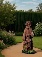 Садовая фигура из полистоуна «Медведи», 58×25×26 см - Фото 3