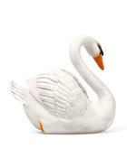 Садовая фигура из полистоуна «Лебедь», 40×37×25 см - Фото 8