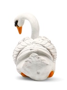 Садовая фигура из полистоуна «Лебедь», 40×37×25 см - Фото 9