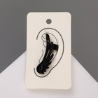 Серьга кафф «Крылья ангела», цвет чёрный - Фото 5