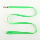 Комплект «Базис», поводок 120×1.5 см, шлейка 32-46×1.5 см, зелёный - Фото 4