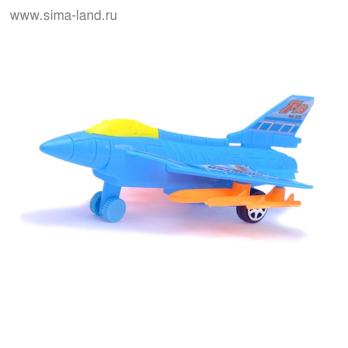 Самолёт инерционный "Шаттл", цвета МИКС - Фото 1