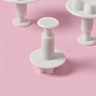 Плунжеры кондитерские Доляна «Листья», набор 3 шт., пластик, белые - Фото 5