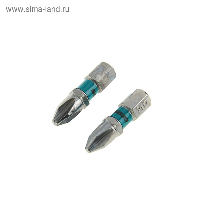 Набор бит РН2х25 Gross, сталь S2, 2 шт - Фото 1