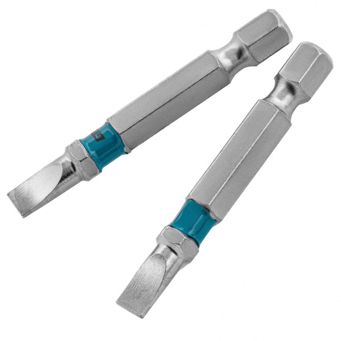 Набор бит SL5.0×50 Gross, сталь S2, 2 шт. - Фото 1